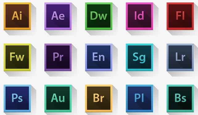 Adobe公司软件图标